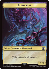 Hero (0009) // Elemental Double-Sided Token [FINAL FANTASY Tokens] | Gate City Games LLC