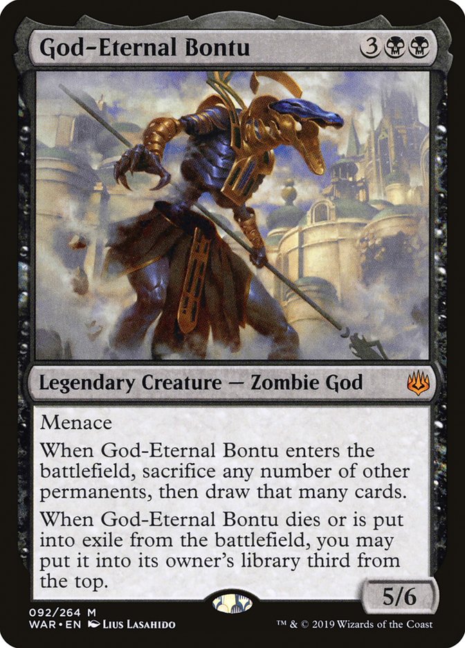 God-Eternal Bontu [War of the Spark] | Gate City Games LLC