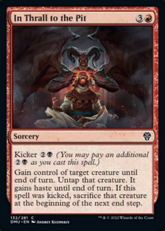In Thrall to the Pit [Dominaria United] | Gate City Games LLC