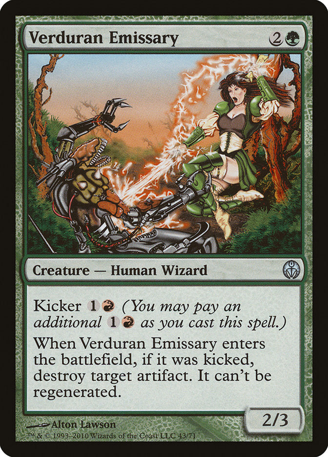 Verduran Emissary [Duel Decks: Phyrexia vs. the Coalition] | Gate City Games LLC