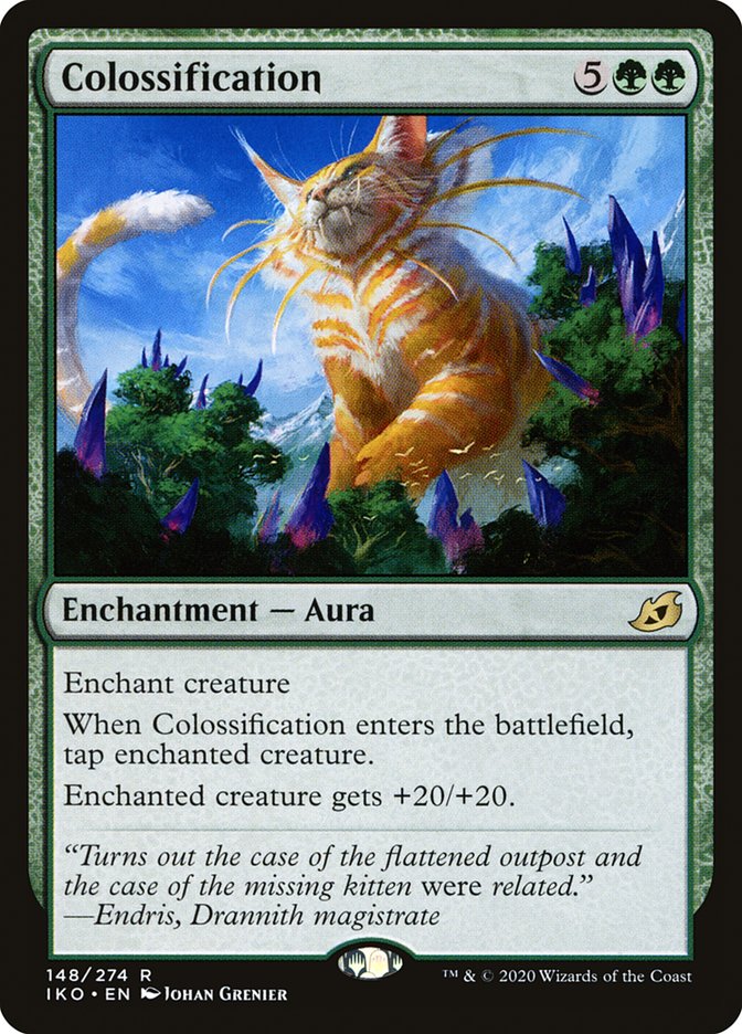 Colossification (148/274) [Ikoria: Lair of Behemoths] | Gate City Games LLC