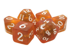 Old School Dice - 7 Piece DnD RPG Dice Set | Gate City Games LLC