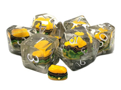 Old School Dice - 7 Piece DnD RPG Dice Set | Gate City Games LLC