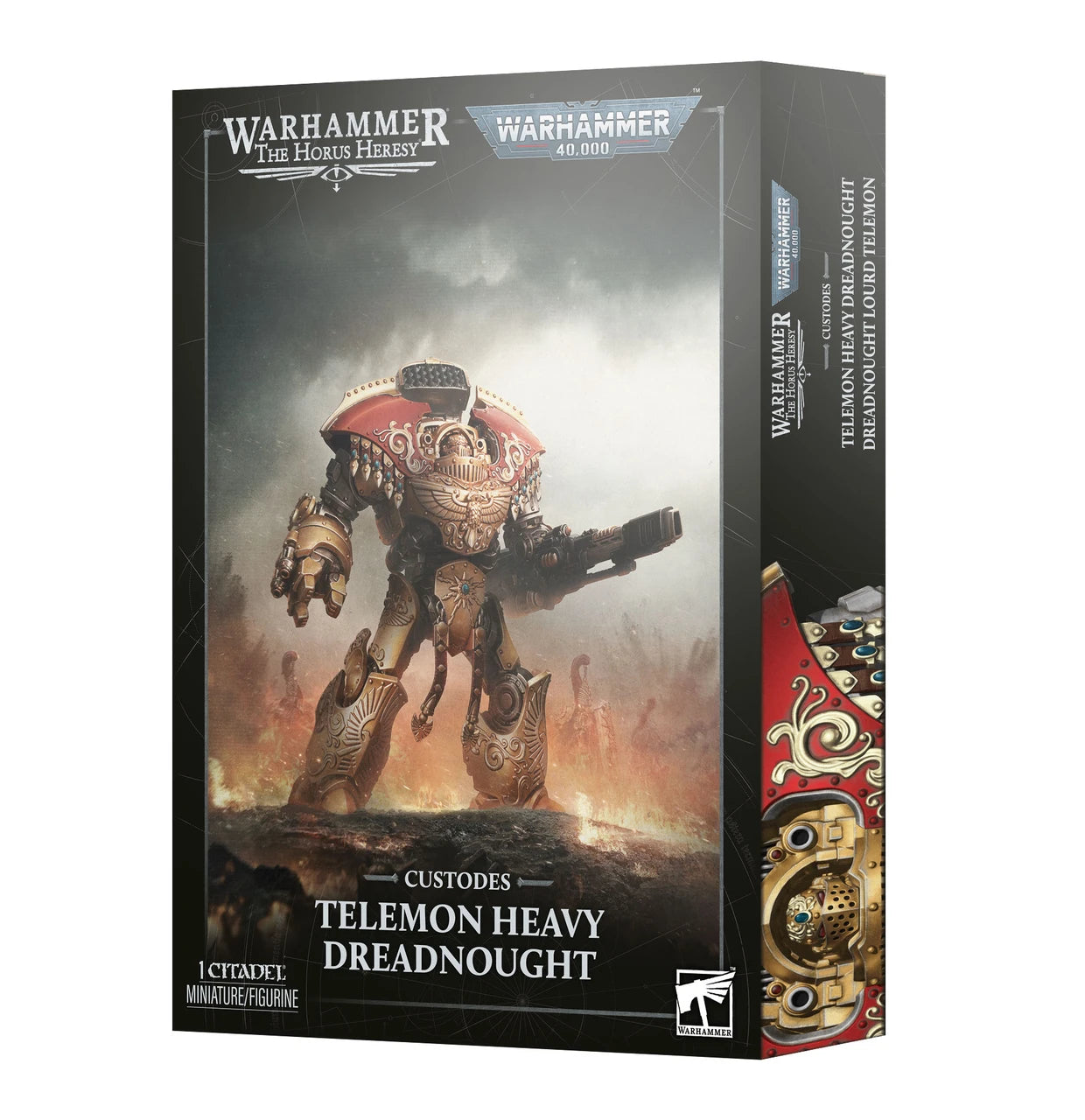 Warhammer 40K Custodes: Telemon Heavy Dreadnought | Gate City Games LLC