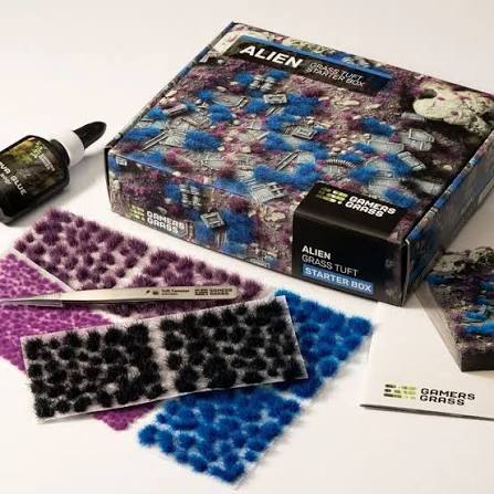 Alien Grass Tuft Starter Box | Gate City Games LLC