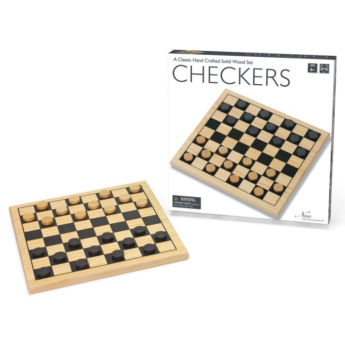 Checkers (Wooden) | Gate City Games LLC