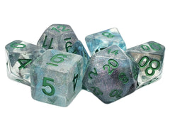 Old School Dice - 7 Piece DnD RPG Dice Set | Gate City Games LLC