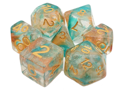 Old School Dice - 7 Piece DnD RPG Dice Set | Gate City Games LLC