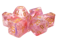 Old School Dice - 7 Piece DnD RPG Dice Set | Gate City Games LLC