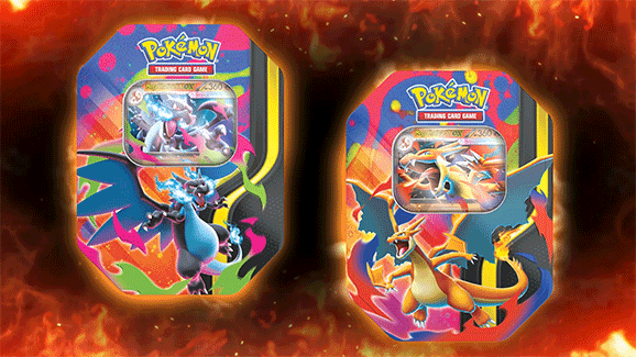 Mega Charizard Tin (X or Y) | Gate City Games LLC