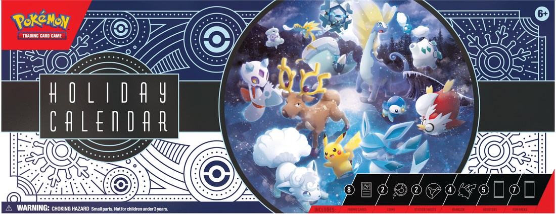 Pokemon Holiday Calendar 2023 | Gate City Games LLC