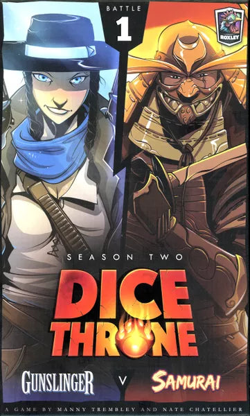 Dice Throne S2: Gunslinger vs Samurai | Gate City Games LLC
