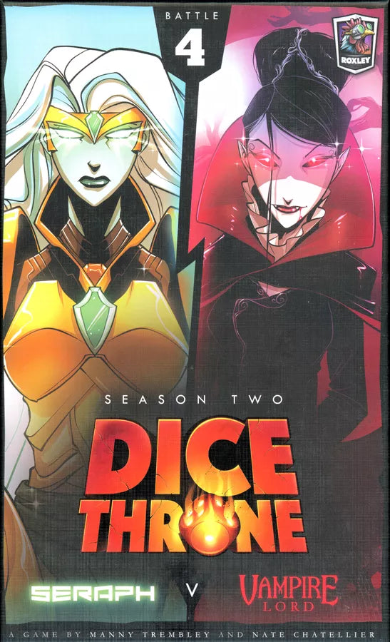 Dice Throne S2: Seraph vs Vampire Lord | Gate City Games LLC
