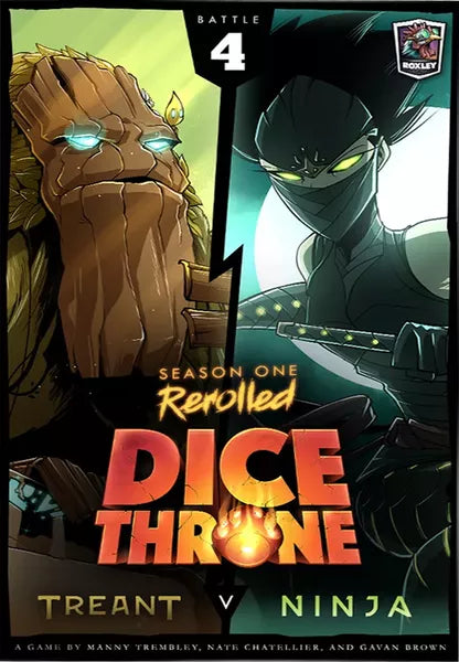 Dice Throne S1R: Treant vs Ninja | Gate City Games LLC