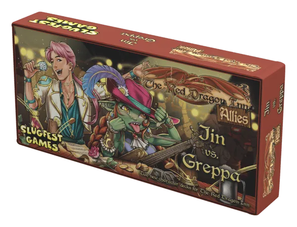The Red Dragon Inn Allies: Jin vs. Greppa | Gate City Games LLC
