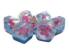 Old School Dice - 7 Piece DnD RPG Dice Set | Gate City Games LLC