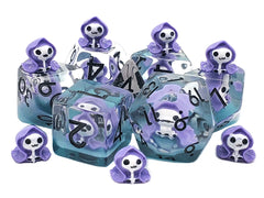 Old School Dice - 7 Piece DnD RPG Dice Set | Gate City Games LLC
