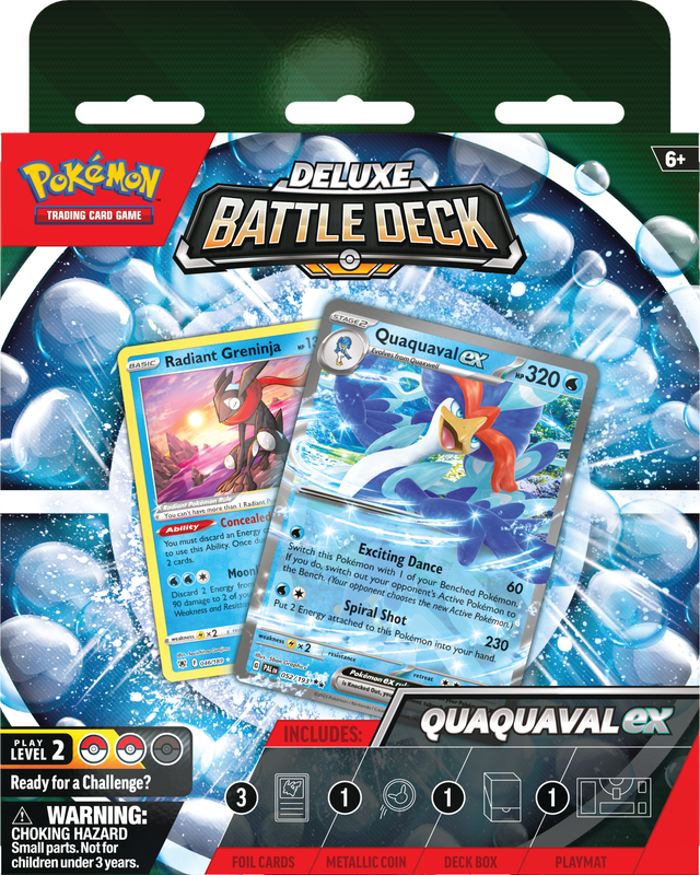 Pokemon Deluxe Battle Deck: Quaquaval Ex | Gate City Games LLC