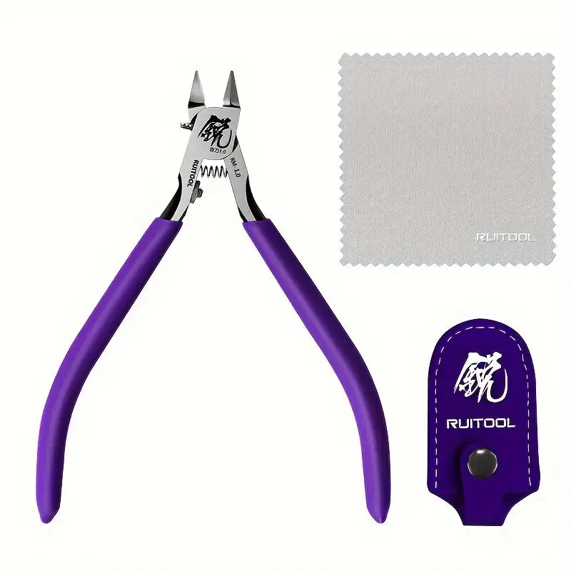 Ruitool Single Blade Nipper Sprue Cutter (for Plastic Only) | Gate City Games LLC