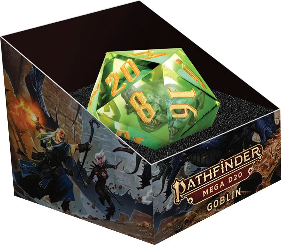 Pathfinder Mega Goblin d20 | Gate City Games LLC