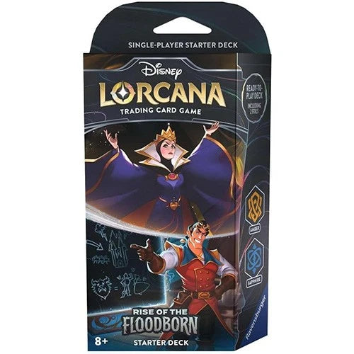 Disney Lorcana: Rise of the Floodborn- Starter Deck's | Gate City Games LLC
