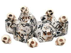 Old School Dice - 7 Piece DnD RPG Dice Set | Gate City Games LLC