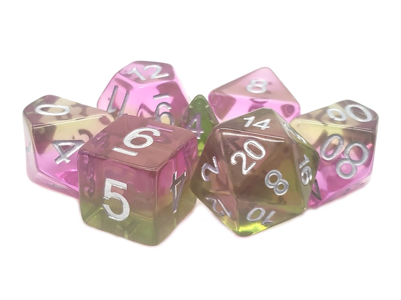 Old School Dice - 7 Piece DnD RPG Dice Set | Gate City Games LLC