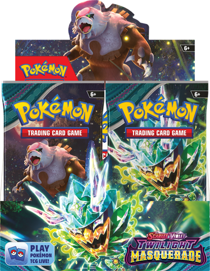 Pokemon TCG Scarlet & Violet: Stellar Crown Booster Box | Gate City Games LLC