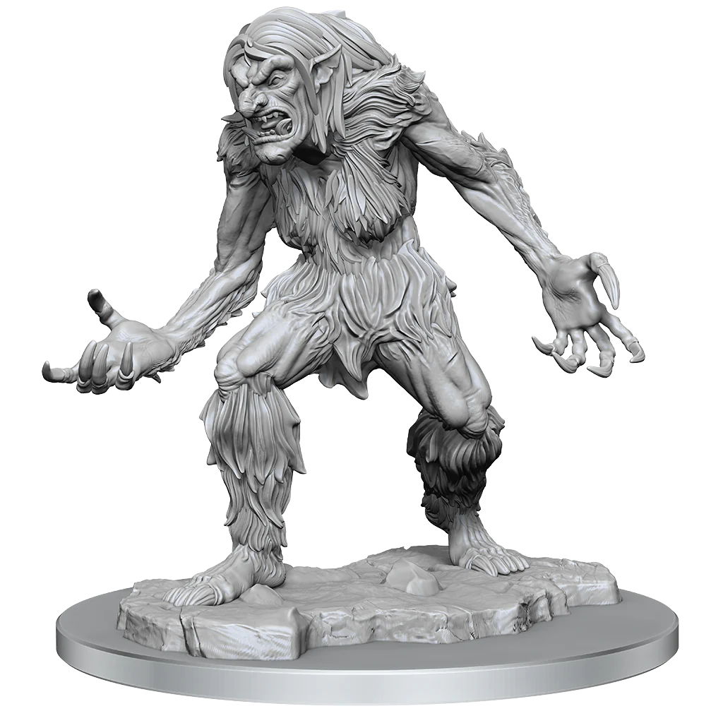 D&D Nolzur's Marvelous Miniatures: Ice Troll Female | Gate City Games LLC