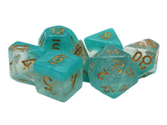 Old School Dice - 7 Piece DnD RPG Dice Set | Gate City Games LLC