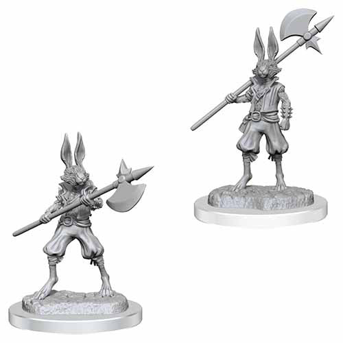 D&D Nolzur's Marvelous Unpainted Minis: Harengon Brigands | Gate City Games LLC