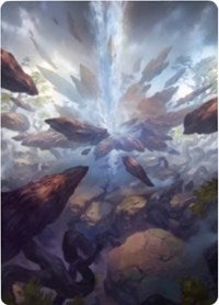 Prismatic Vista Art Card [Zendikar Rising Art Series] | Gate City Games LLC