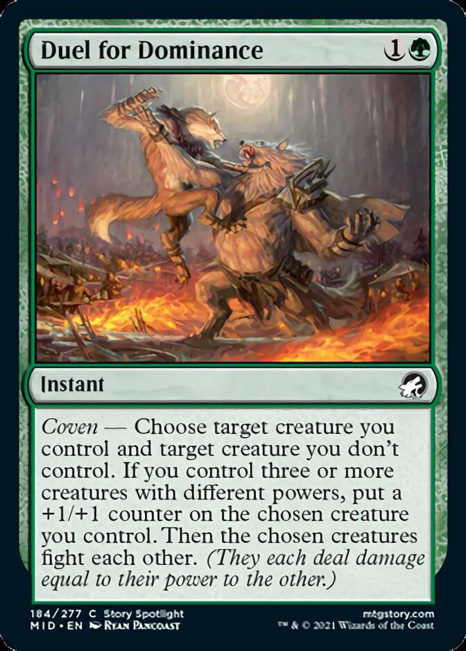 Duel for Dominance [Innistrad: Midnight Hunt] | Gate City Games LLC