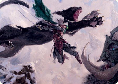 Drizzt Do'Urden Art Card [Dungeons & Dragons: Adventures in the Forgotten Realms Art Series] | Gate City Games LLC