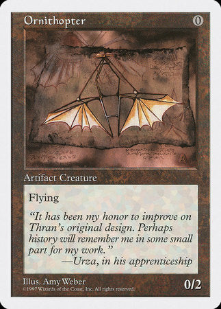 Ornithopter [Fifth Edition] | Gate City Games LLC