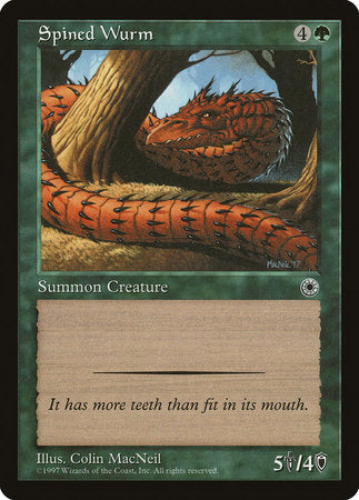 Spined Wurm [Portal] | Gate City Games LLC