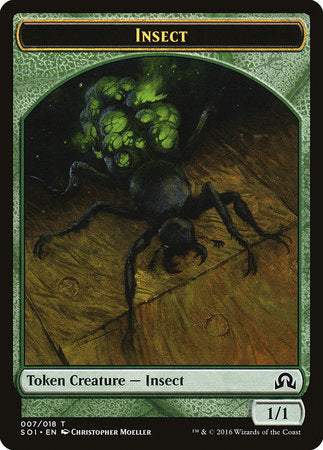 Insect Token [Shadows over Innistrad Tokens] | Gate City Games LLC