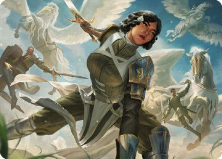 Resolute Reinforcements Art [Dominaria United Art Series] | Gate City Games LLC