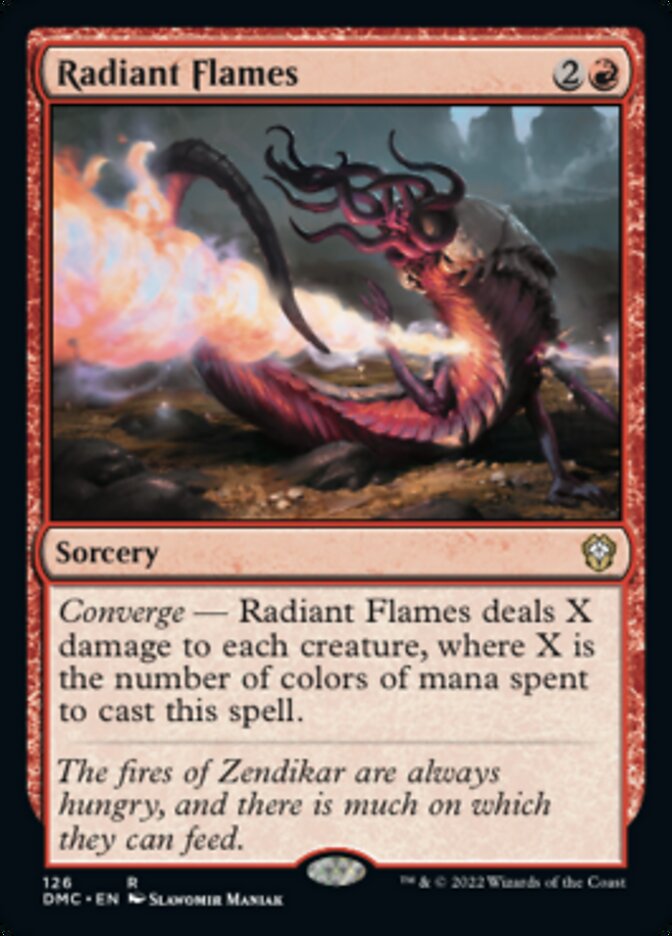 Radiant Flames [Dominaria United Commander] | Gate City Games LLC