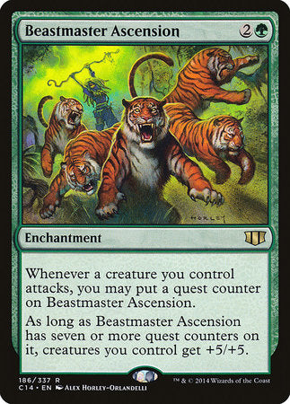 Beastmaster Ascension [Commander 2014] | Gate City Games LLC