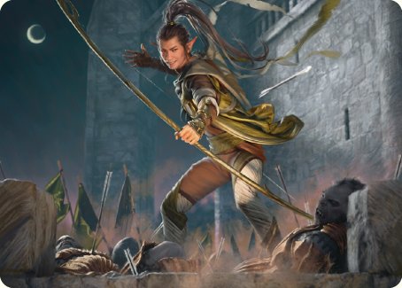 Legolas, Counter of Kills Art Card [The Lord of the Rings: Tales of Middle-earth Art Series] | Gate City Games LLC
