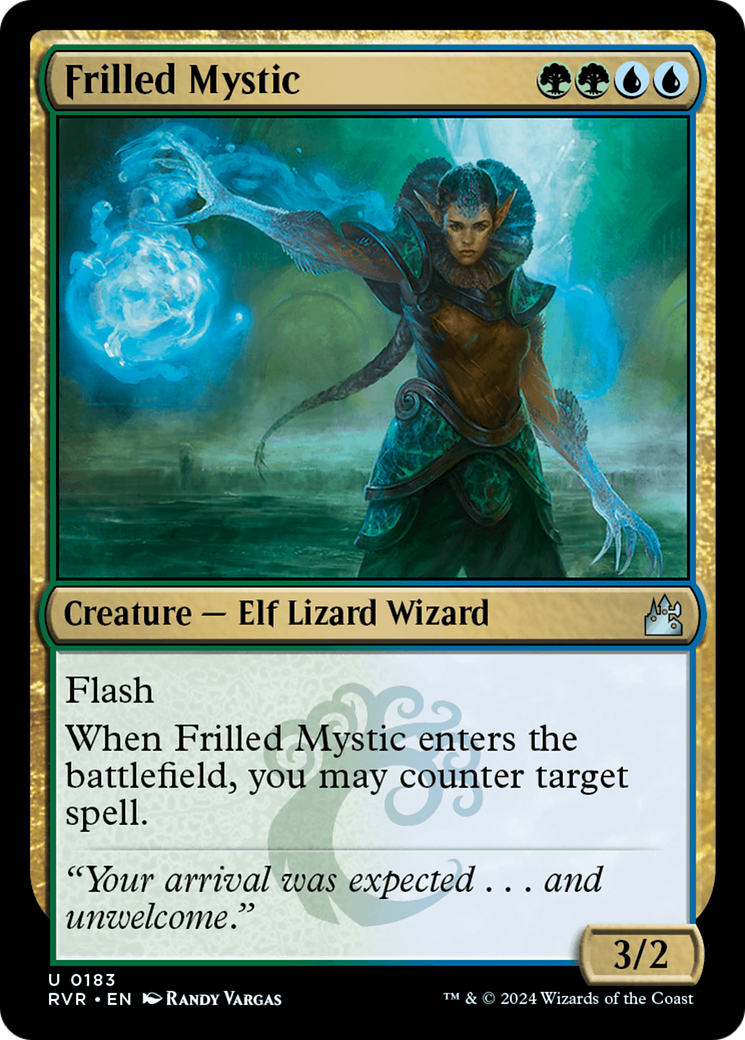 Frilled Mystic [Ravnica Remastered] | Gate City Games LLC