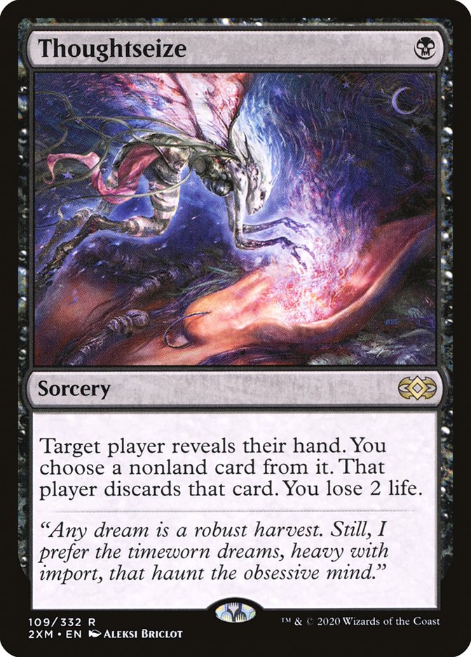 Thoughtseize [Double Masters] | Gate City Games LLC