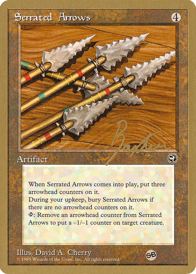 Serrated Arrows (George Baxter) (SB) [Pro Tour Collector Set] | Gate City Games LLC