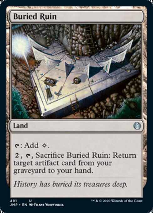 Buried Ruin [Jumpstart] | Gate City Games LLC