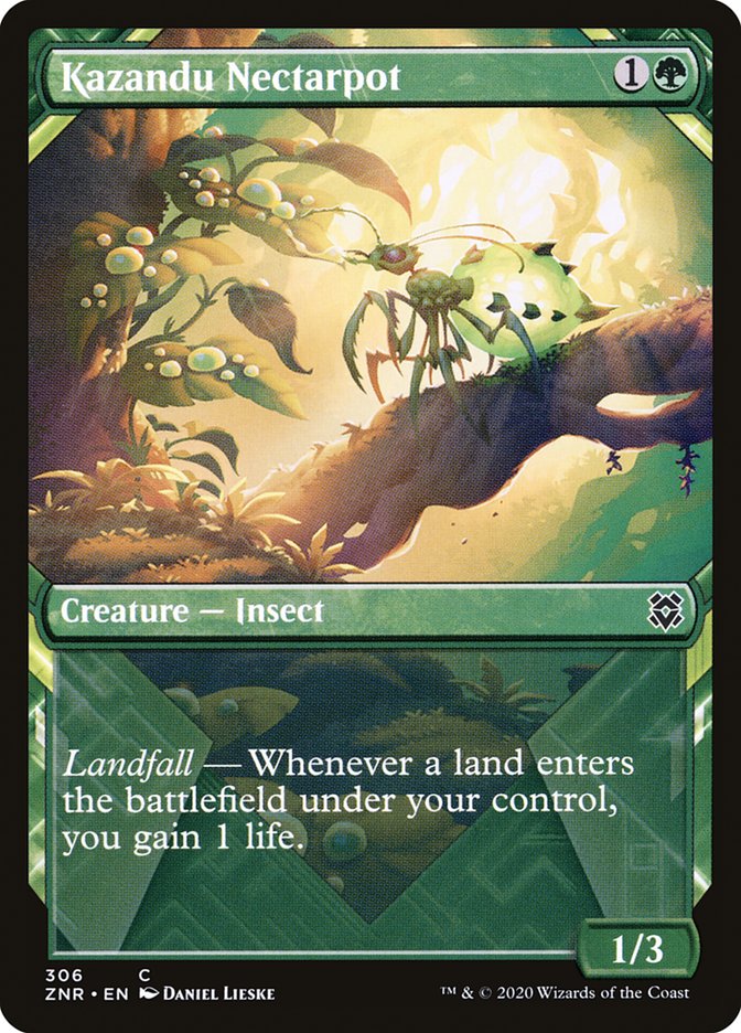 Kazandu Nectarpot (Showcase) [Zendikar Rising] | Gate City Games LLC