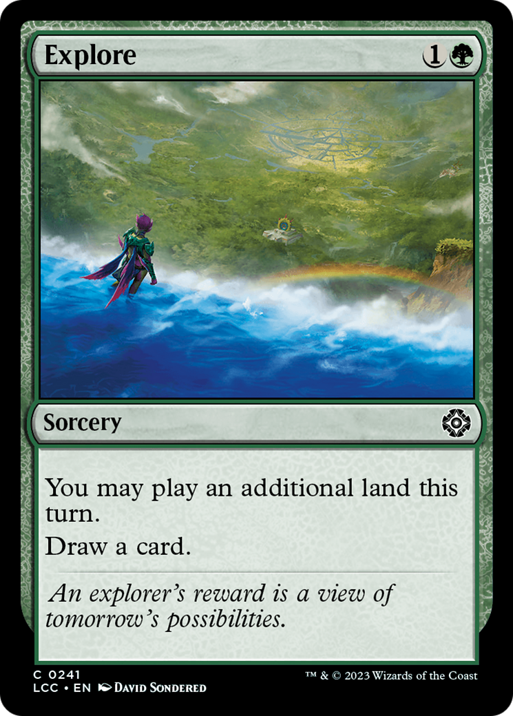 Explore [The Lost Caverns of Ixalan Commander] | Gate City Games LLC