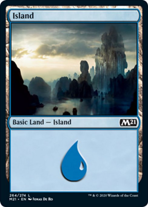 Island (264) [Core Set 2021] | Gate City Games LLC