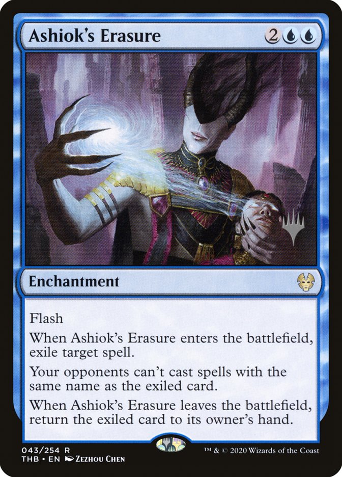 Ashiok's Erasure (Promo Pack) [Theros Beyond Death Promos] | Gate City Games LLC