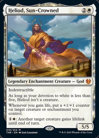 Heliod, Sun-Crowned [Theros Beyond Death] | Gate City Games LLC
